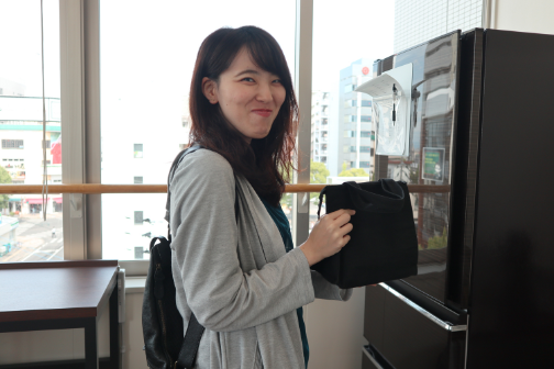 出社の様子