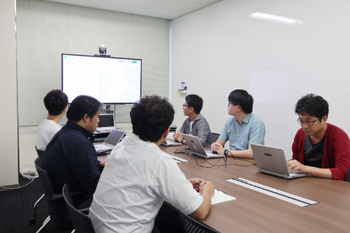リーダーミーティングの様子
